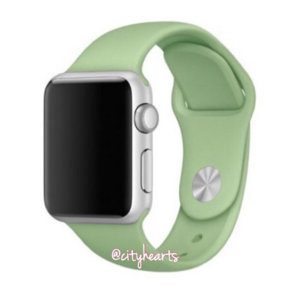 NEW Mint Green Apple Watch Sport Band